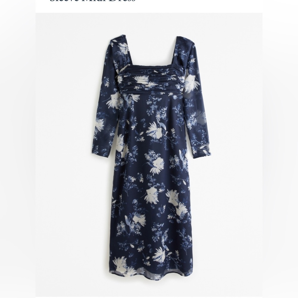 Abercrombie and Fitch Emerson Midi Dress